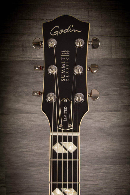 Godin Summit Classic Supreme Limited Cognac Burst Flame Top