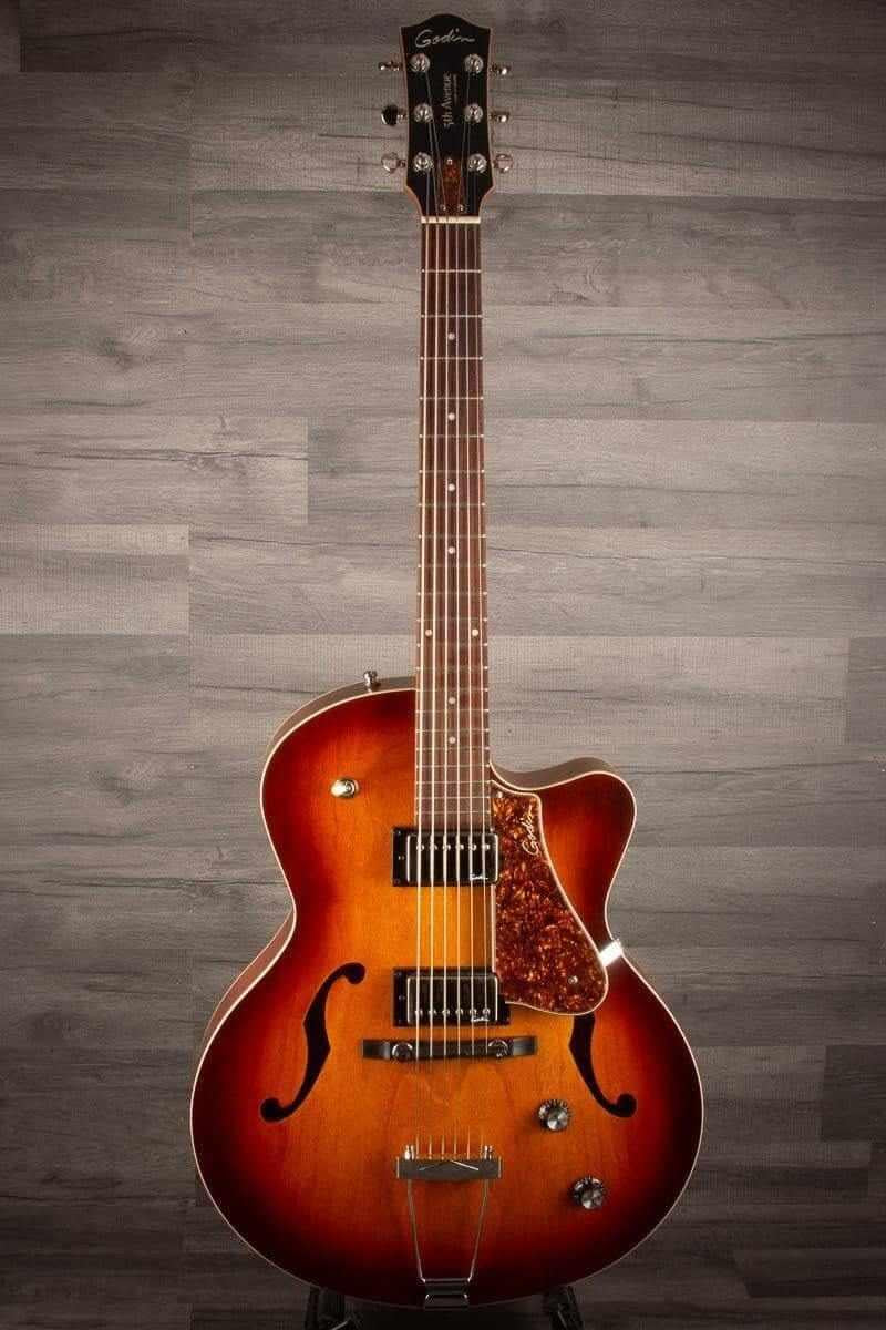 USED - Godin 5Th Avenue CW Kingpin II Humbucker