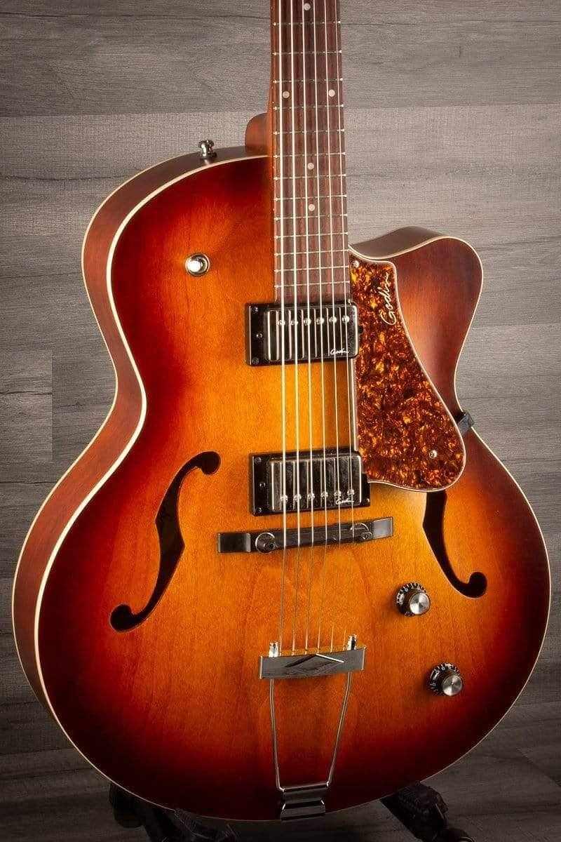 USED - Godin 5Th Avenue CW Kingpin II Humbucker