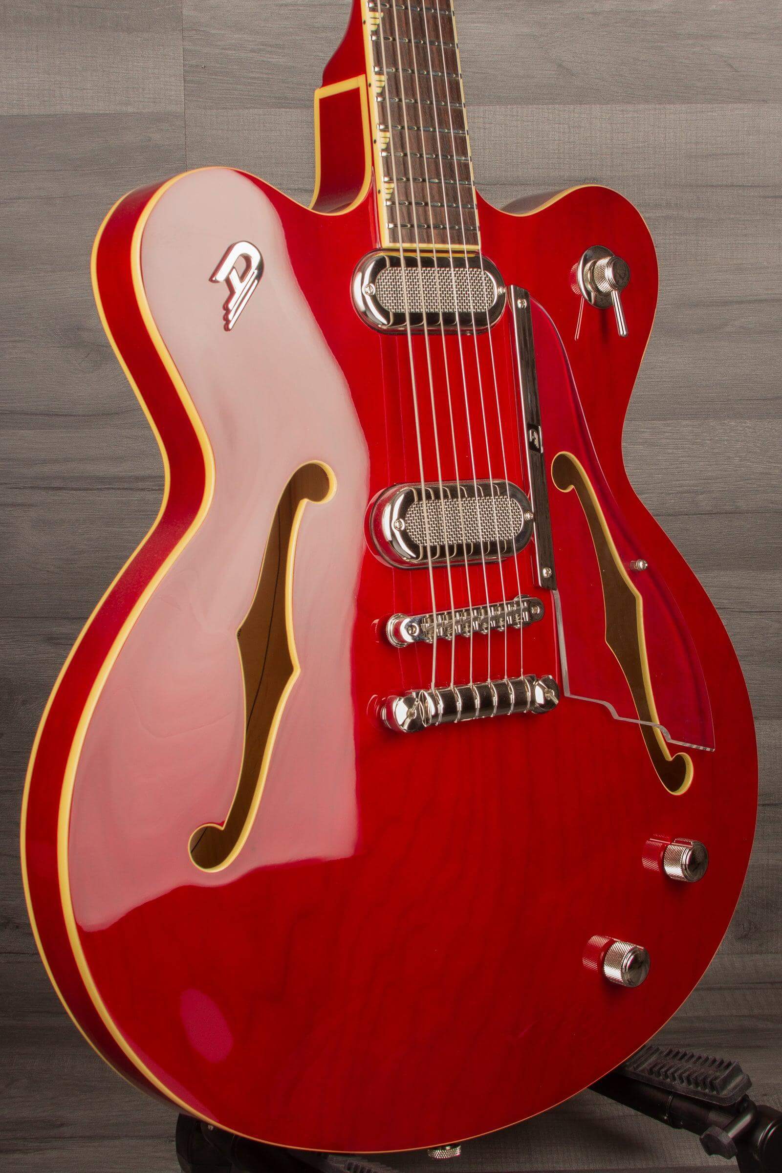 Duesenberg Gran Majesto 2C Electric Guitar in Cherry Red inc Case