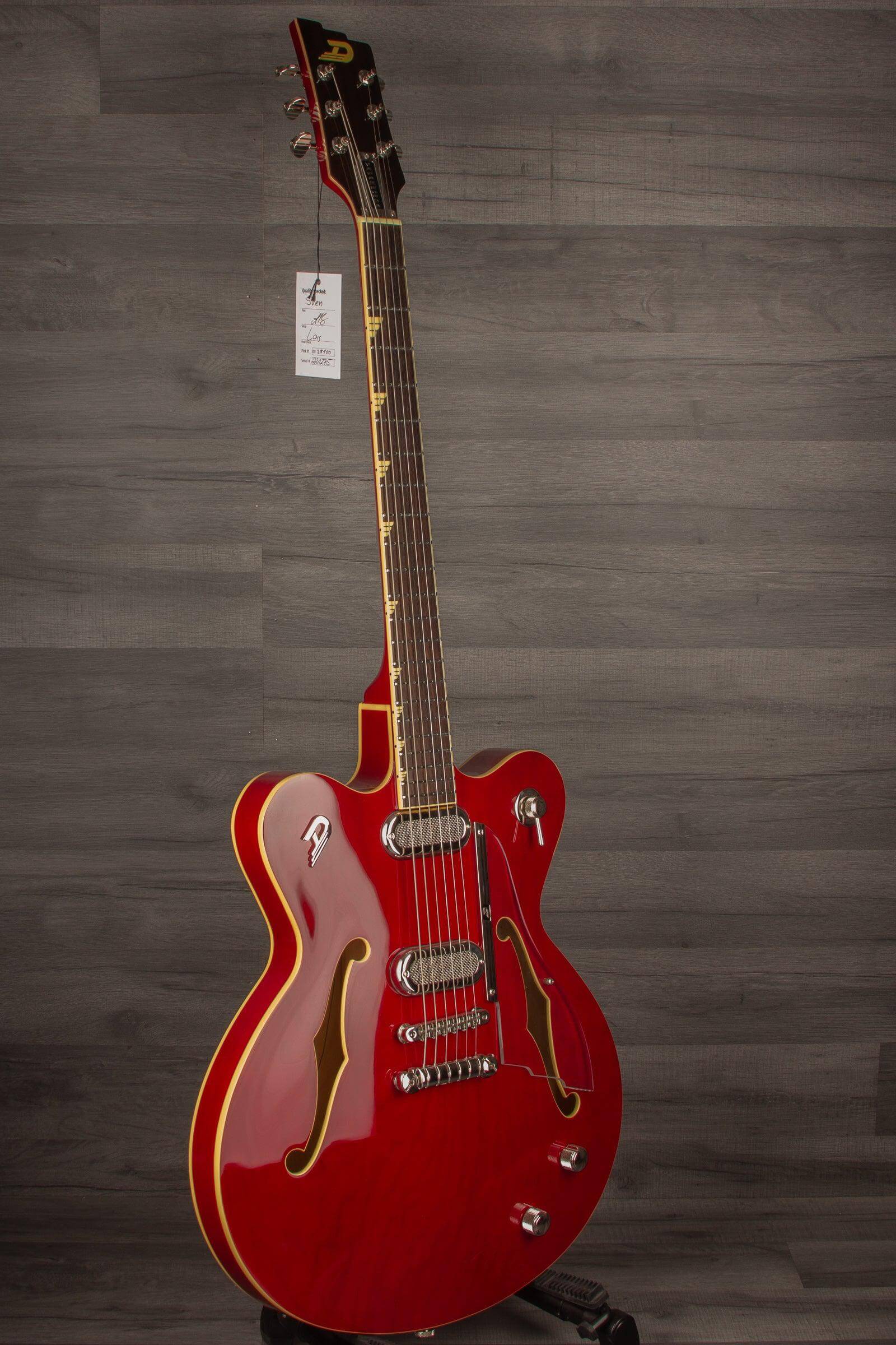Duesenberg Gran Majesto 2C Electric Guitar in Cherry Red inc Case