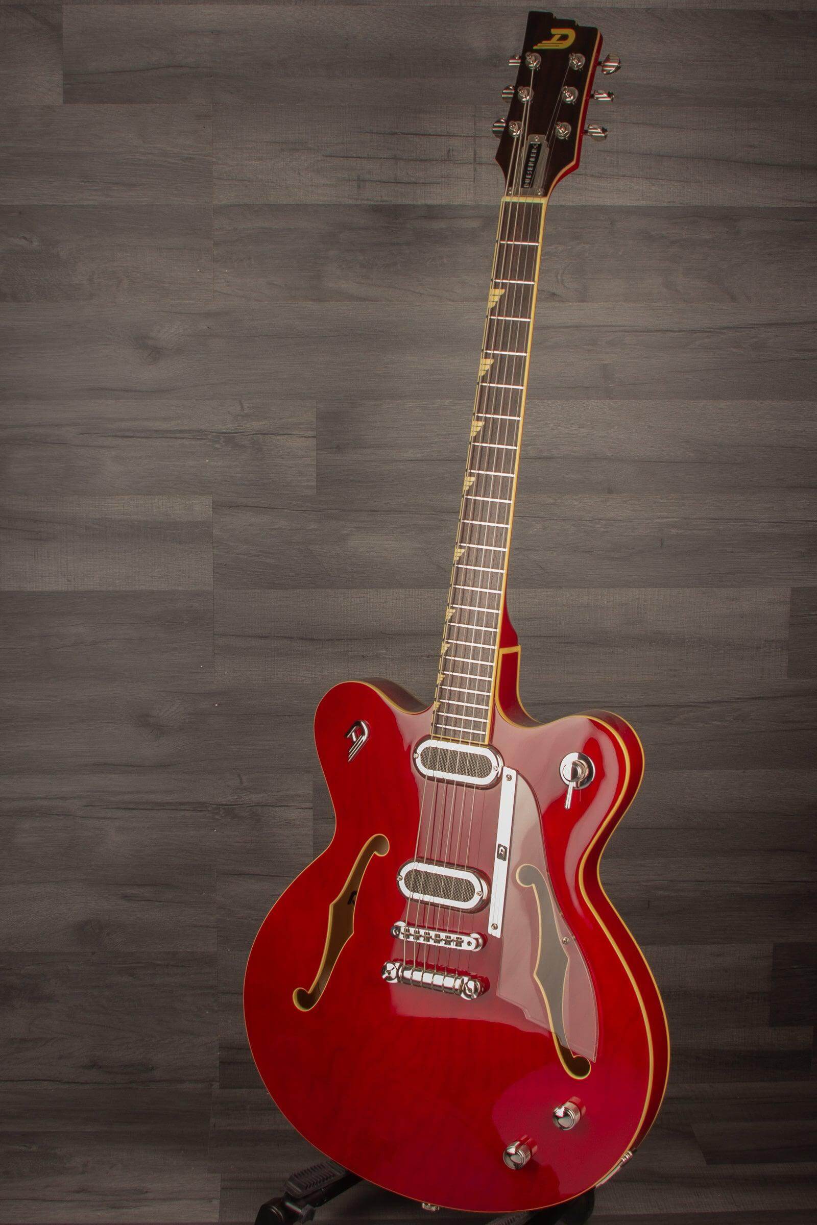 Duesenberg Gran Majesto 2C Electric Guitar in Cherry Red inc Case
