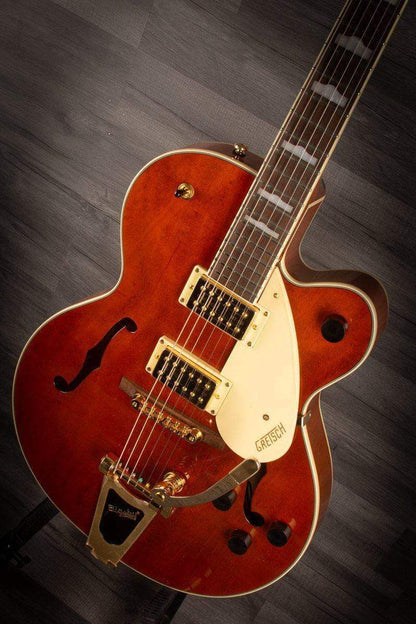 Gretsch - G2410TG Streamliner™ Hollow Body Single-Cut with Bigsby® and Gold Hardware, Laurel Fingerboard, Single Barrel
