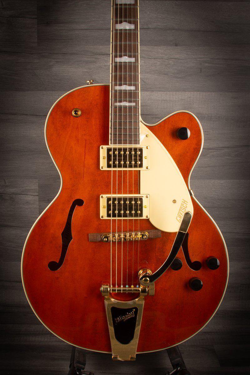 Gretsch - G2410TG Streamliner™ Hollow Body Single-Cut with Bigsby® and Gold Hardware, Laurel Fingerboard, Single Barrel
