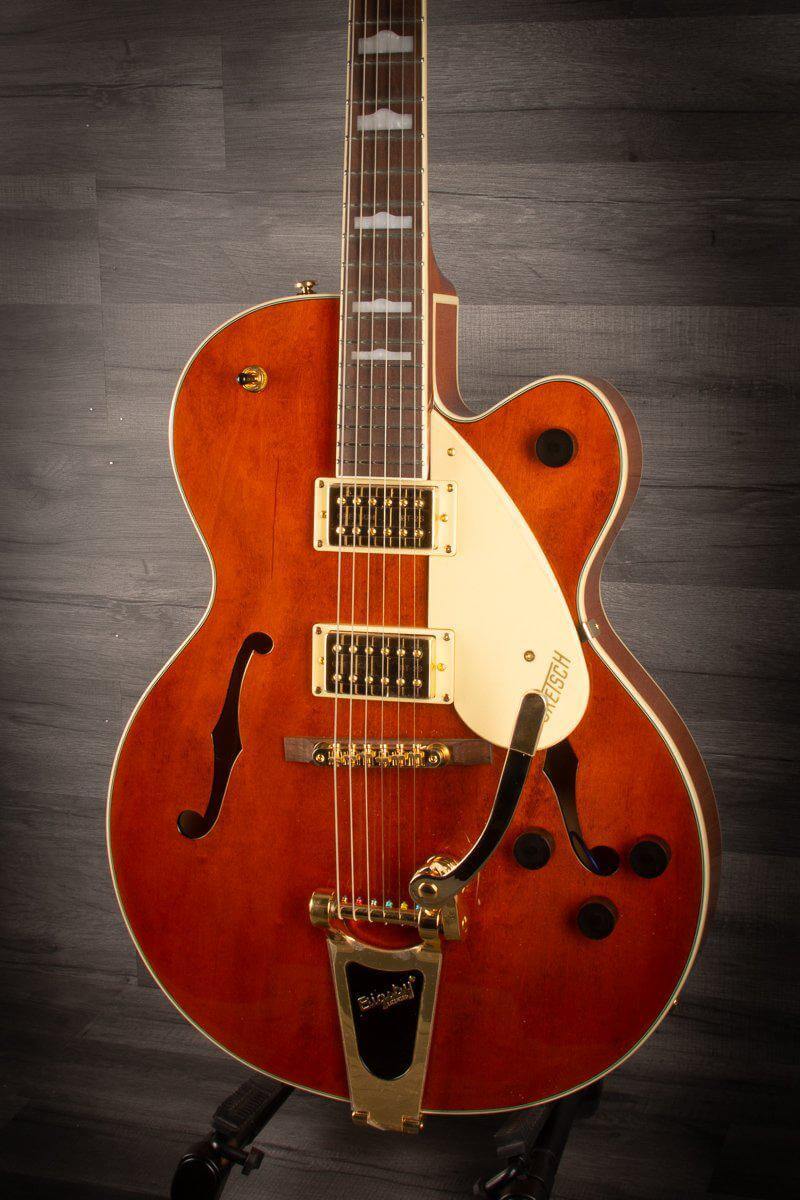 Gretsch - G2410TG Streamliner™ Hollow Body Single-Cut with Bigsby® and Gold Hardware, Laurel Fingerboard, Single Barrel
