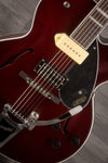 Gretsch Electric Guitar Gretsch G2420T-P90 Ltd Streamliner Hollow Body, Midnight Wine Satin