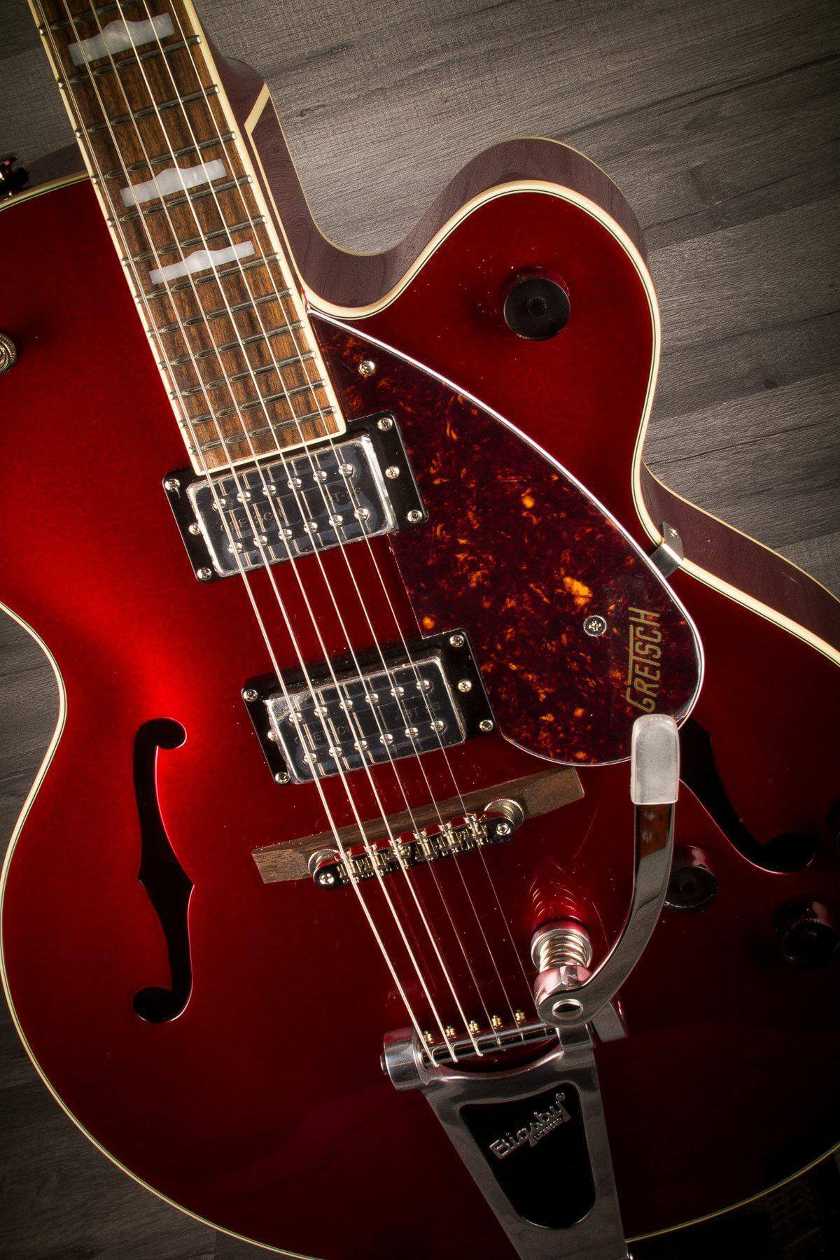 Gretsch Electric Guitar Gretsch G2420T Streamliner Hollow Body With Bigsby, Candy Apple Red