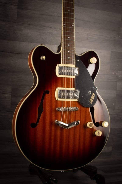 Gretsch - G2622-P90 Streamliner™ Center Block Double-Cut P90 with V-Stoptail, Laurel Fingerboard, Havana Burst