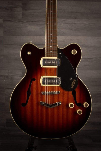 Gretsch - G2622-P90 Streamliner™ Center Block Double-Cut P90 with V-Stoptail, Laurel Fingerboard, Havana Burst