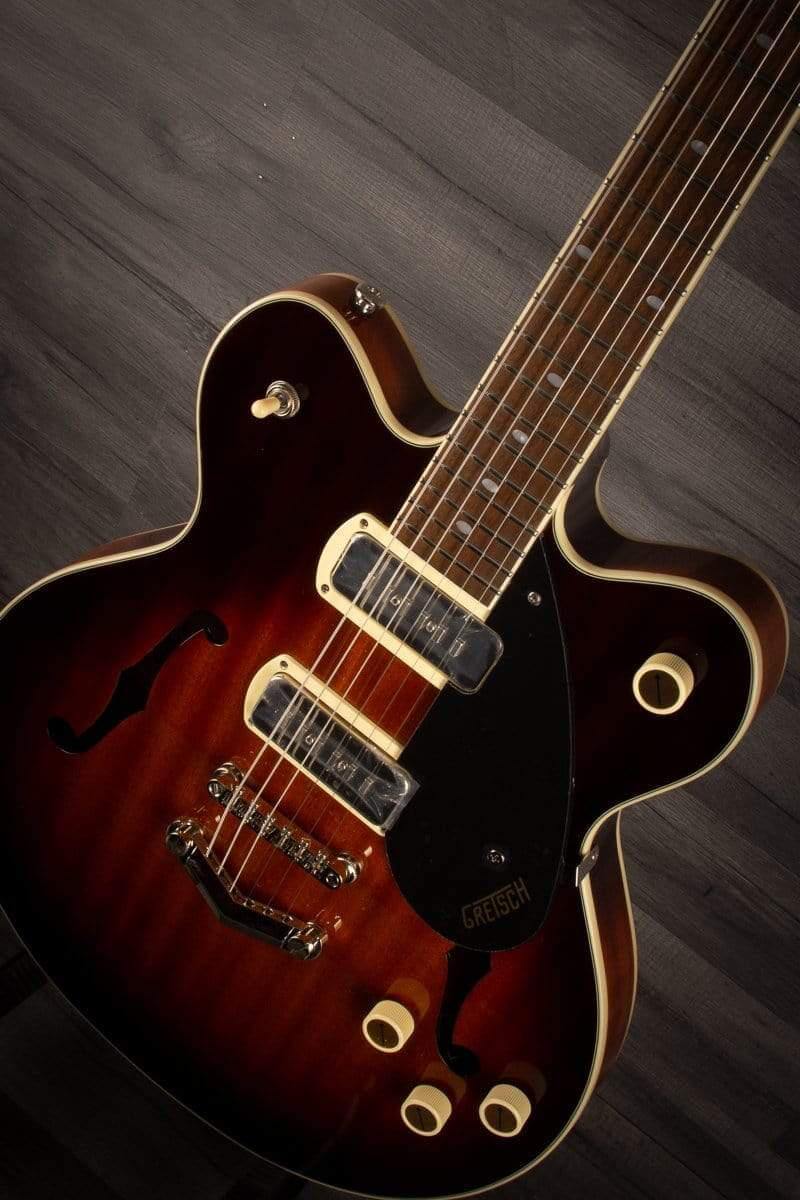 Gretsch - G2622-P90 Streamliner™ Center Block Double-Cut P90 with V-Stoptail, Laurel Fingerboard, Havana Burst