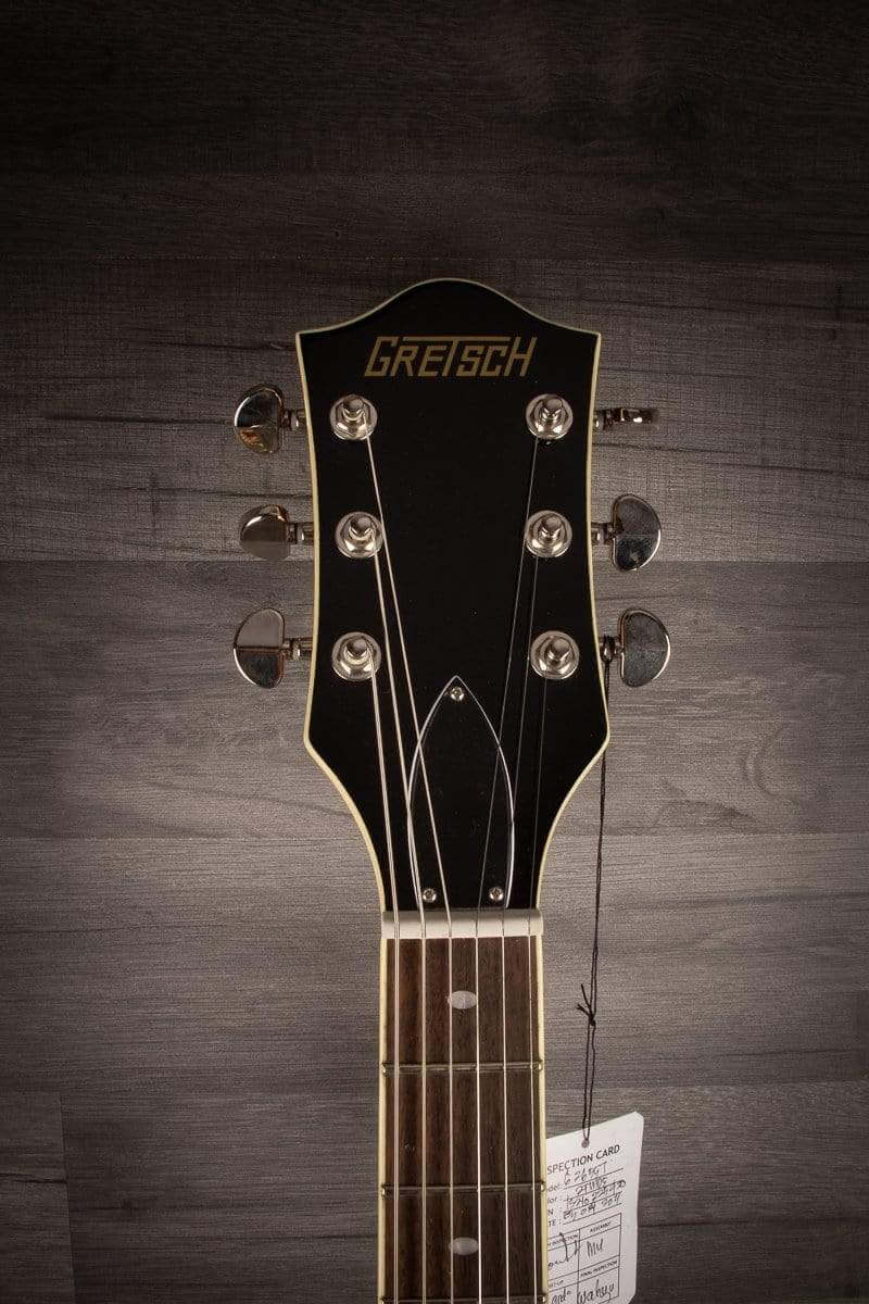 Gretsch - G2655T-P90 Streamliner™ Center Block Jr. Double-Cut P90 with Bigsby®, Laurel Fingerboard, Two-Tone Midnight Sapphire and Vintage Mahogany Stain