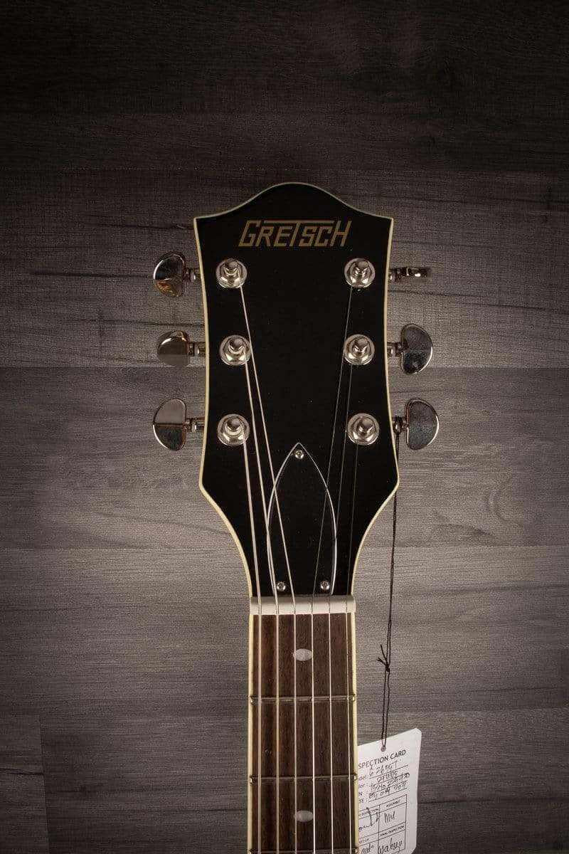Gretsch - G2655T-P90 Streamliner™ Center Block Jr. Double-Cut P90 with Bigsby®, Laurel Fingerboard, Two-Tone Midnight Sapphire and Vintage Mahogany Stain