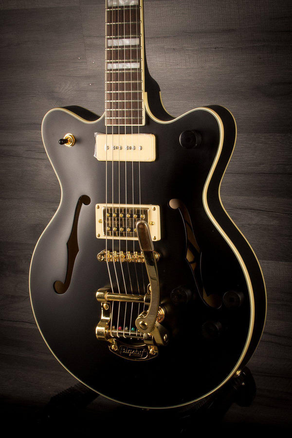 Gretsch Electric Guitar Gretsch G2655TG-P90 Streamliner Center Block JR Black