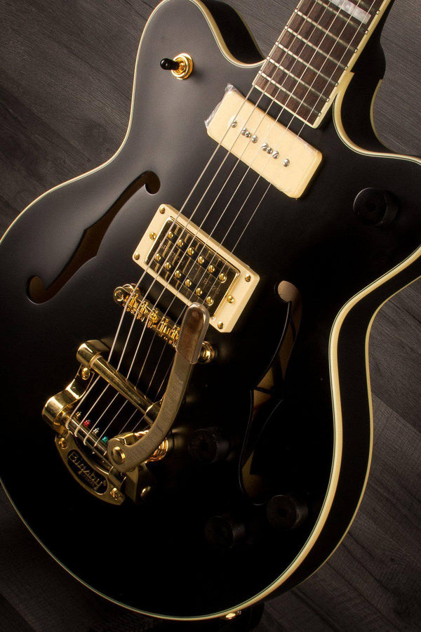 Gretsch Electric Guitar Gretsch G2655TG-P90 Streamliner Center Block JR Black