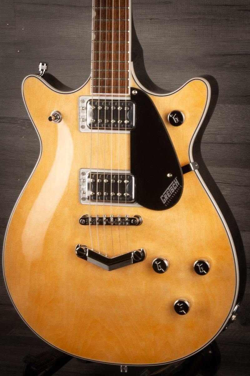 Gretsch G5222 Electromatic Double Jet BT Electric Guitar - V-Stoptail, Aged Natural