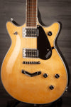 Gretsch Electric Guitar Gretsch G5222 Electromatic Double Jet BT V-Stoptail Aged Natural