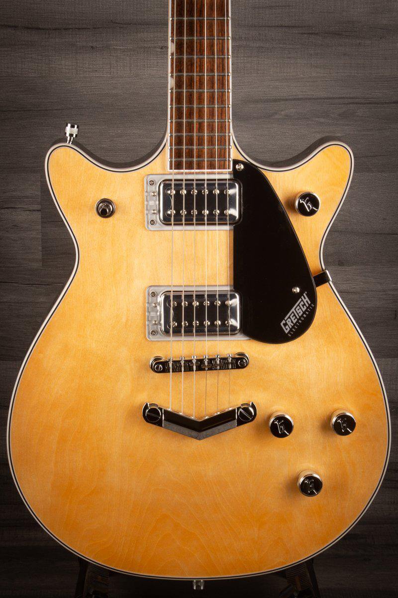 Gretsch G5222 Electromatic Double Jet BT Electric Guitar - V-Stoptail, Aged Natural