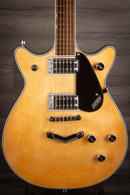 Gretsch G5222 Electromatic Double Jet BT Electric Guitar - V-Stoptail, Aged Natural