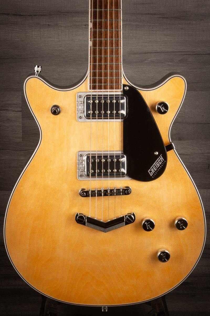 Gretsch G5222 Electromatic Double Jet BT Electric Guitar - V-Stoptail, Aged Natural