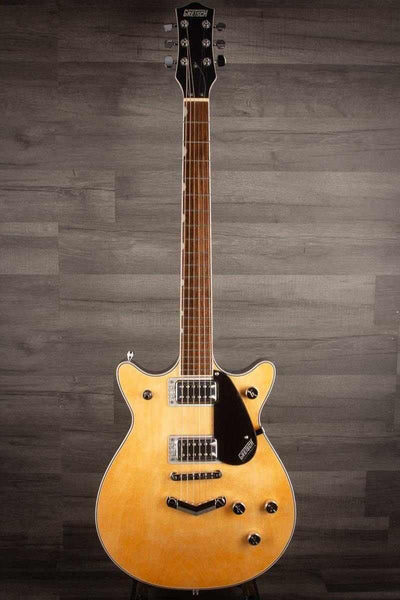 Gretsch G5222 Electromatic Double Jet BT Electric Guitar - V-Stoptail, Aged Natural