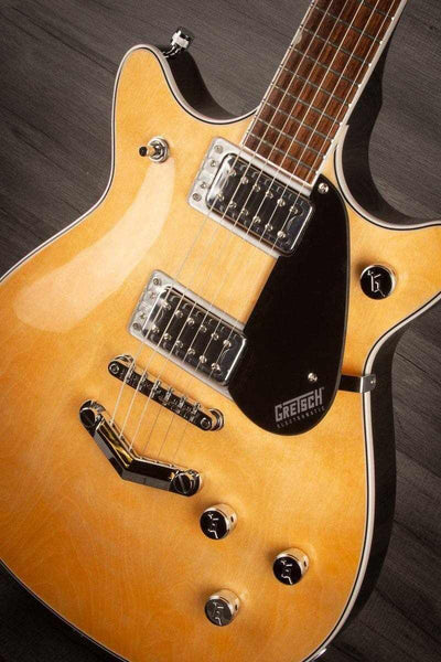 Gretsch G5222 Electromatic Double Jet BT Electric Guitar - V-Stoptail, Aged Natural