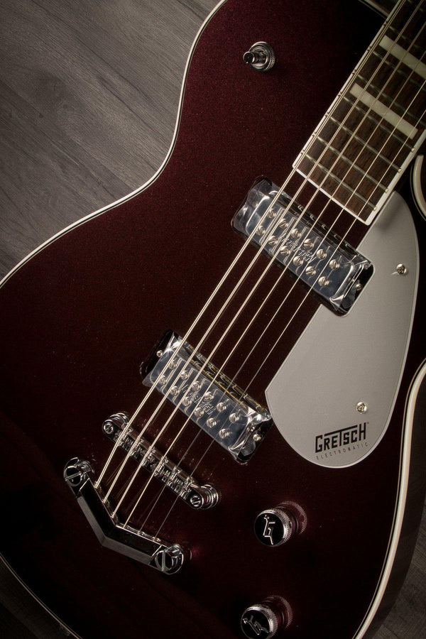 Gretsch Electric Guitar Gretsch G5260 Electromatic Jet Baritone - Dark Cherry Metallic