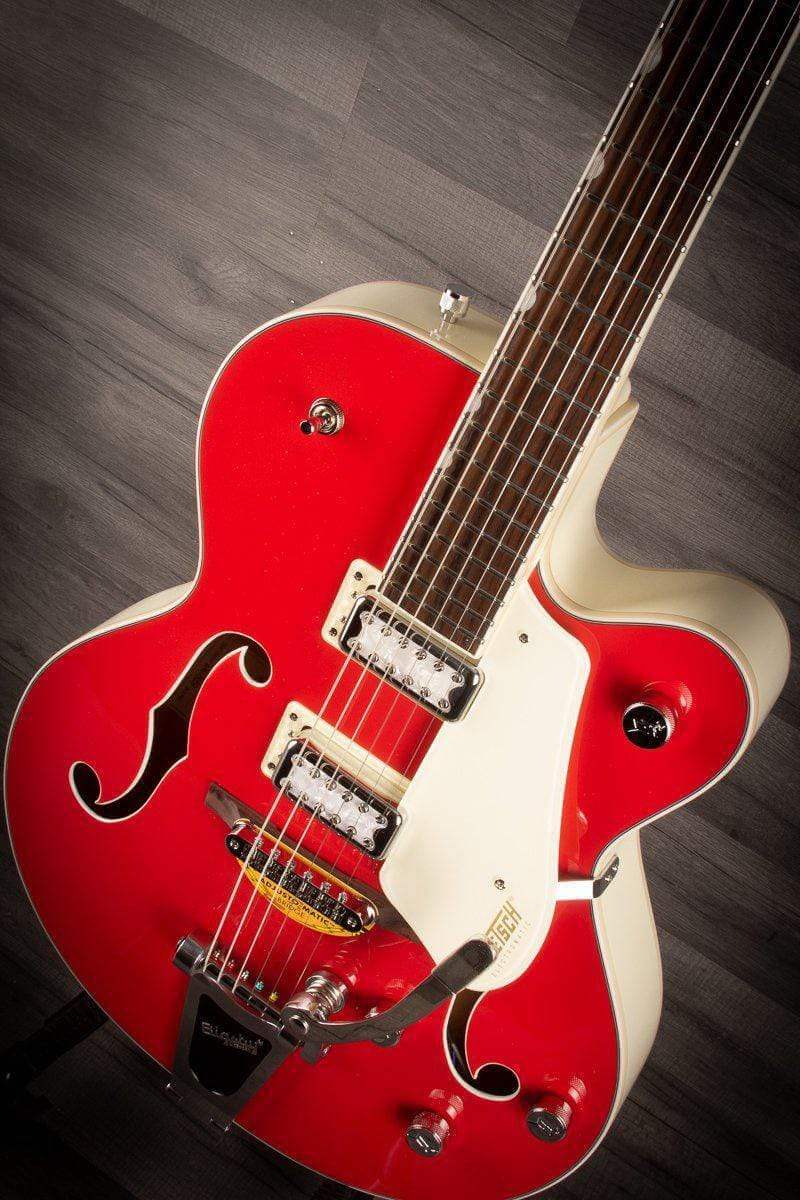 Gretsch Electric Guitar Gretsch - G5410T Limited Edition Electromatic - Fiesta Red / Vintage White