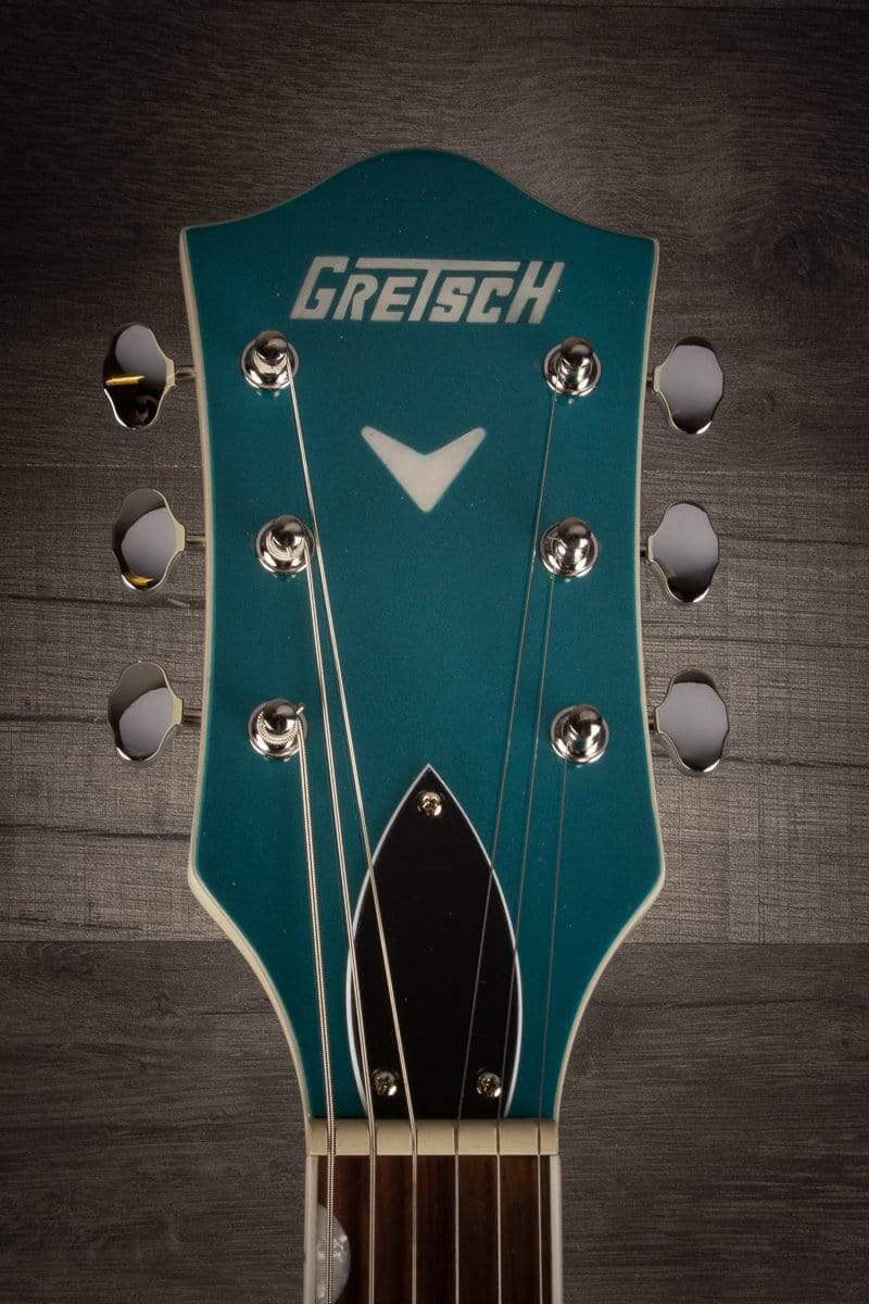 Gretsch Electric Guitar Gretsch - G5410T Limited Edition Electromatic - Ocean Turquoise / Vintage White