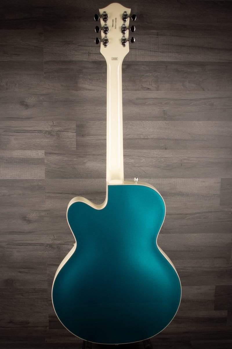 Gretsch Electric Guitar Gretsch - G5410T Limited Edition Electromatic - Ocean Turquoise / Vintage White