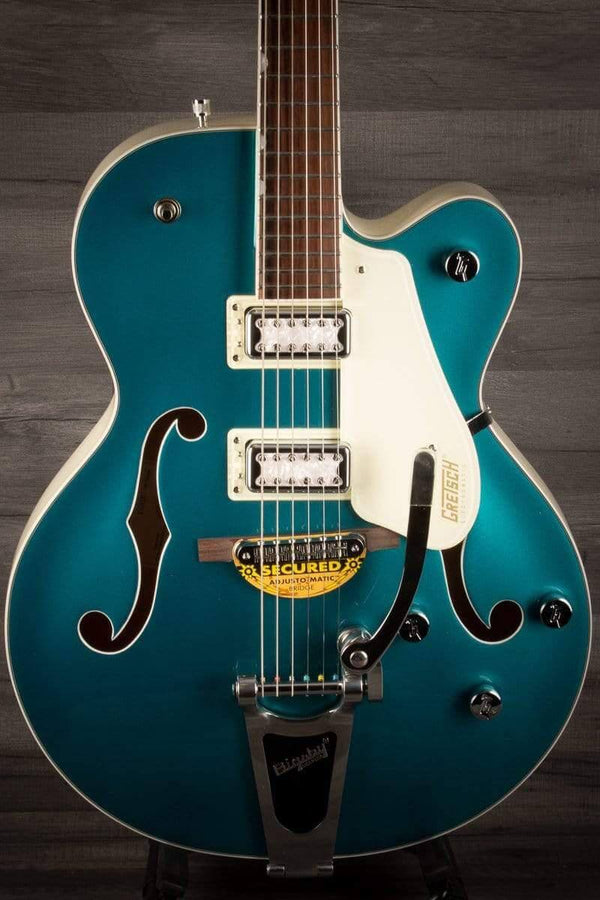 Gretsch Electric Guitar Gretsch - G5410T Limited Edition Electromatic - Ocean Turquoise / Vintage White