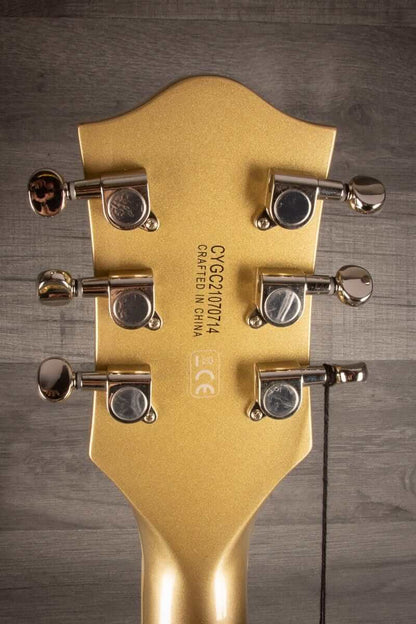Gretsch G5655T Electromatic® Center Block Jr. Single-Cut with Bigsby® Electric Guitar - Casino Gold