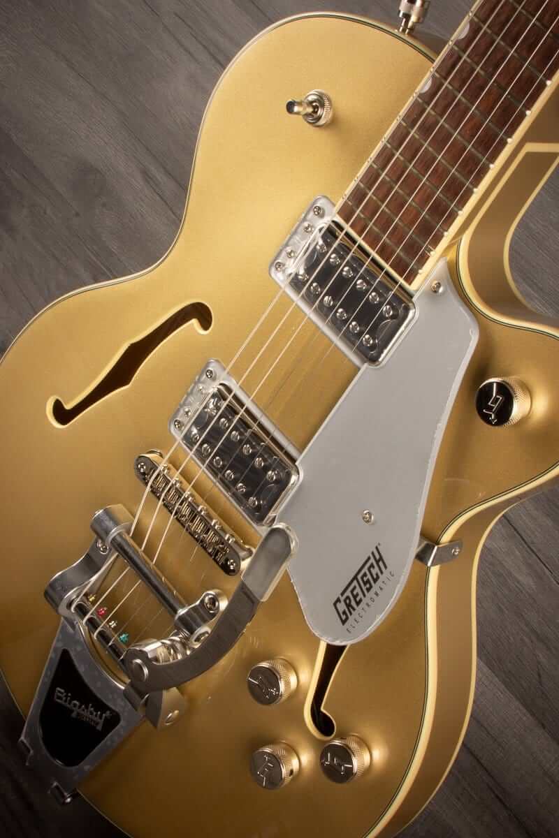 Gretsch G5655T Electromatic® Center Block Jr. Single-Cut with Bigsby® Electric Guitar - Casino Gold