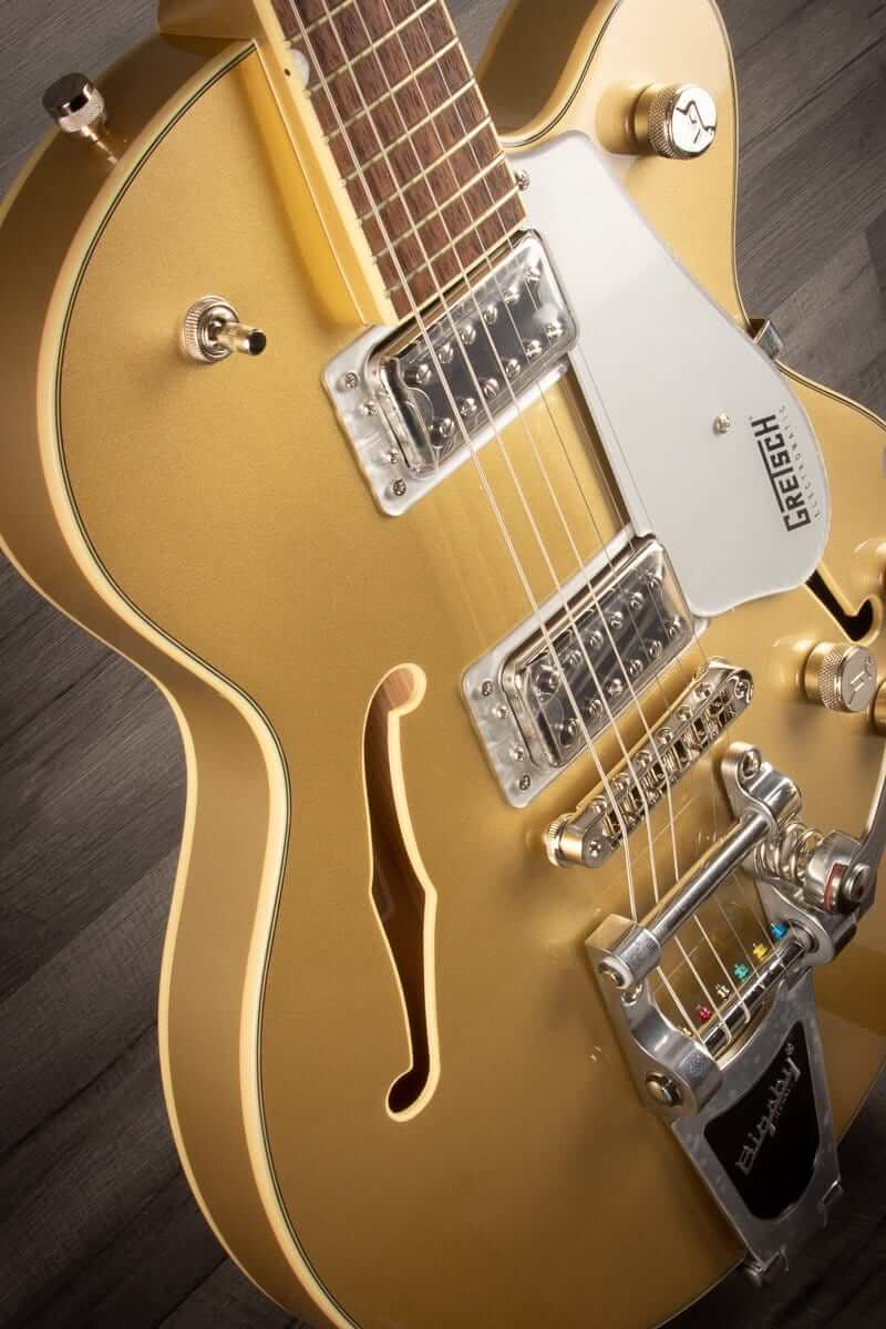 gretsch Electric Guitar Gretsch G5655T Electromatic® Center Block Jr. Single-Cut with Bigsby®, Casino Gold