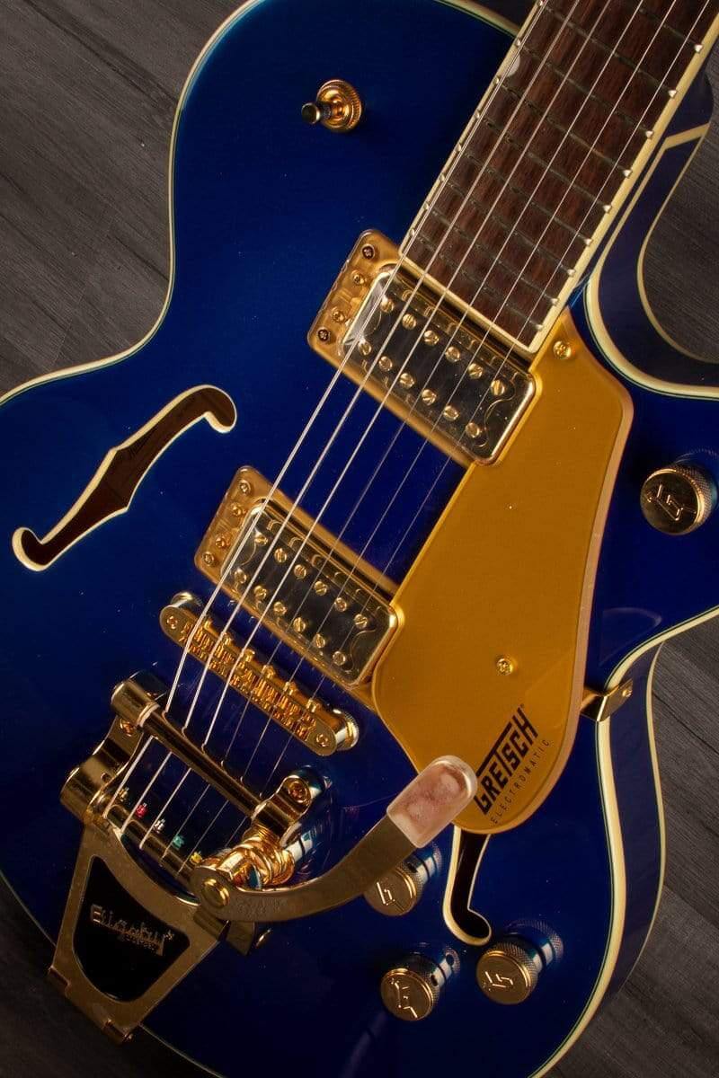 Gretsch Electric Guitar Gretsch G5655TG Electromatic Center Block Jr, Azure Metallic