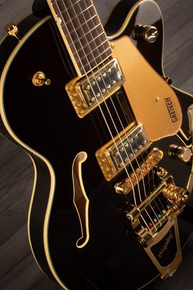 Gretsch Electric Guitar Gretsch G5655TG Electromatic Center Block Jr, Black Gold