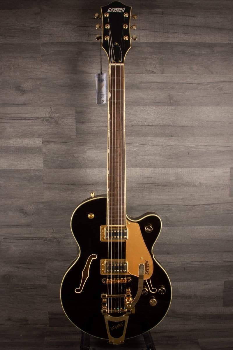 Gretsch Electric Guitar Gretsch G5655TG Electromatic Center Block Jr, Black Gold