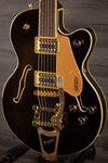 Gretsch Electric Guitar Gretsch G5655TG Electromatic Center Block Jr, Black Gold
