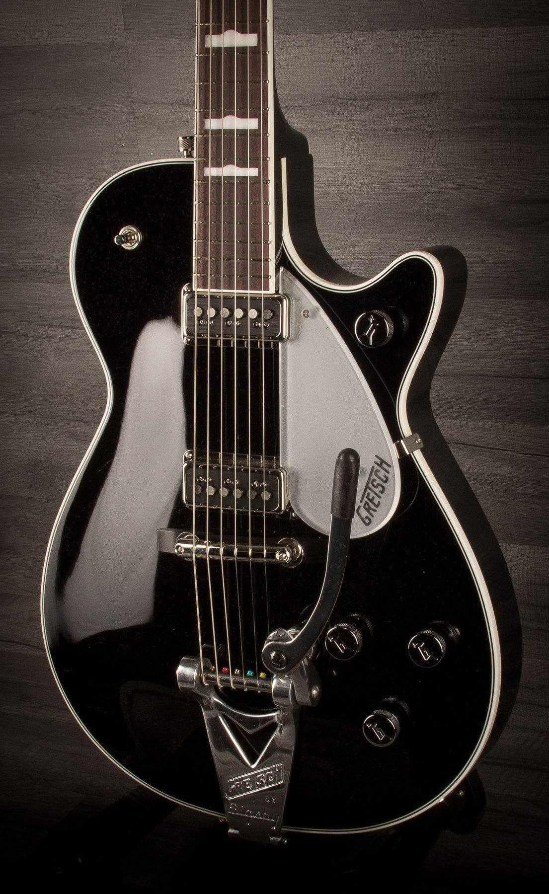 Gretsch G6128T-GH Duo Jet Electric Guitar - Black, George Harrison Signature