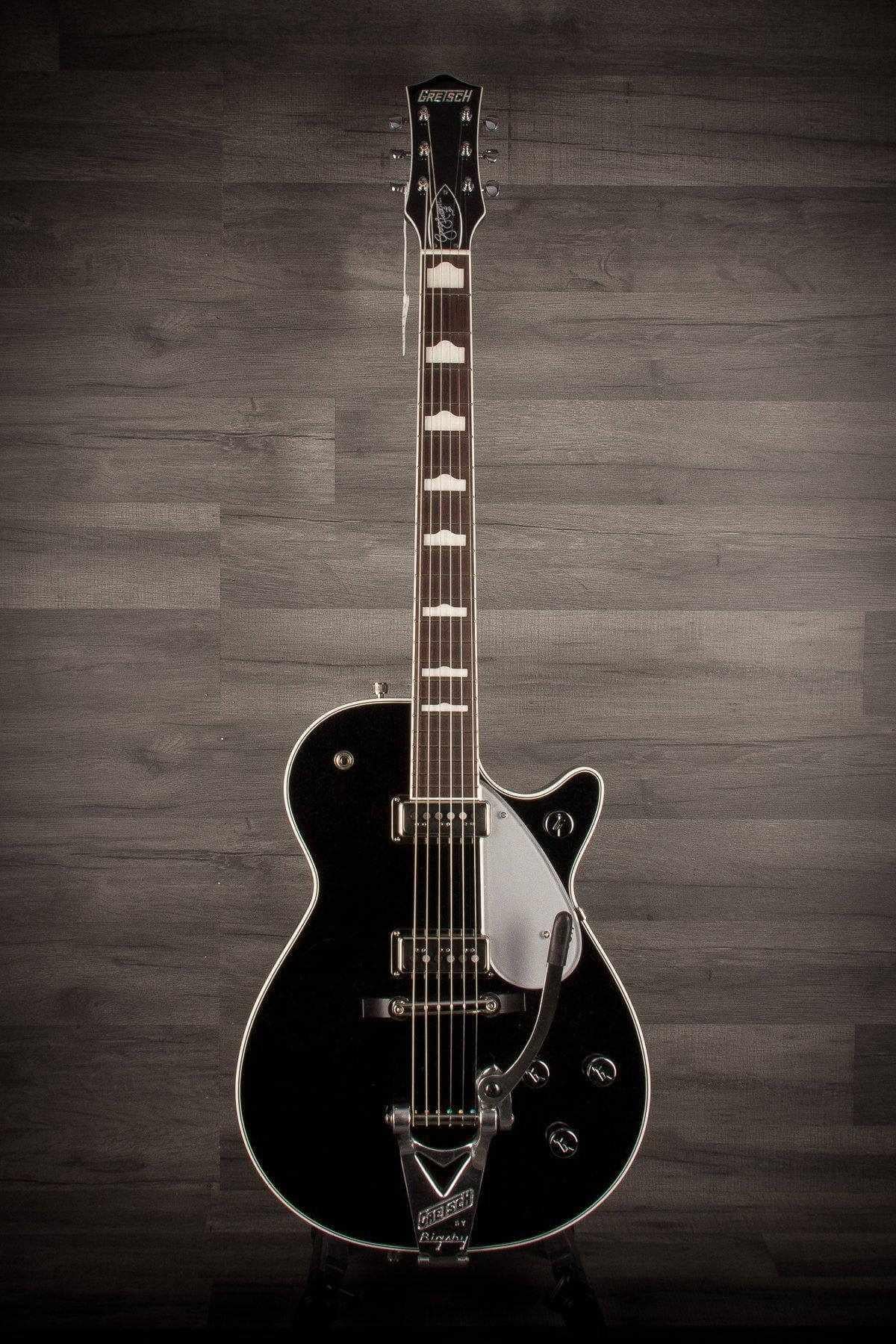 Gretsch G6128T-GH Duo Jet Electric Guitar - Black, George Harrison Signature