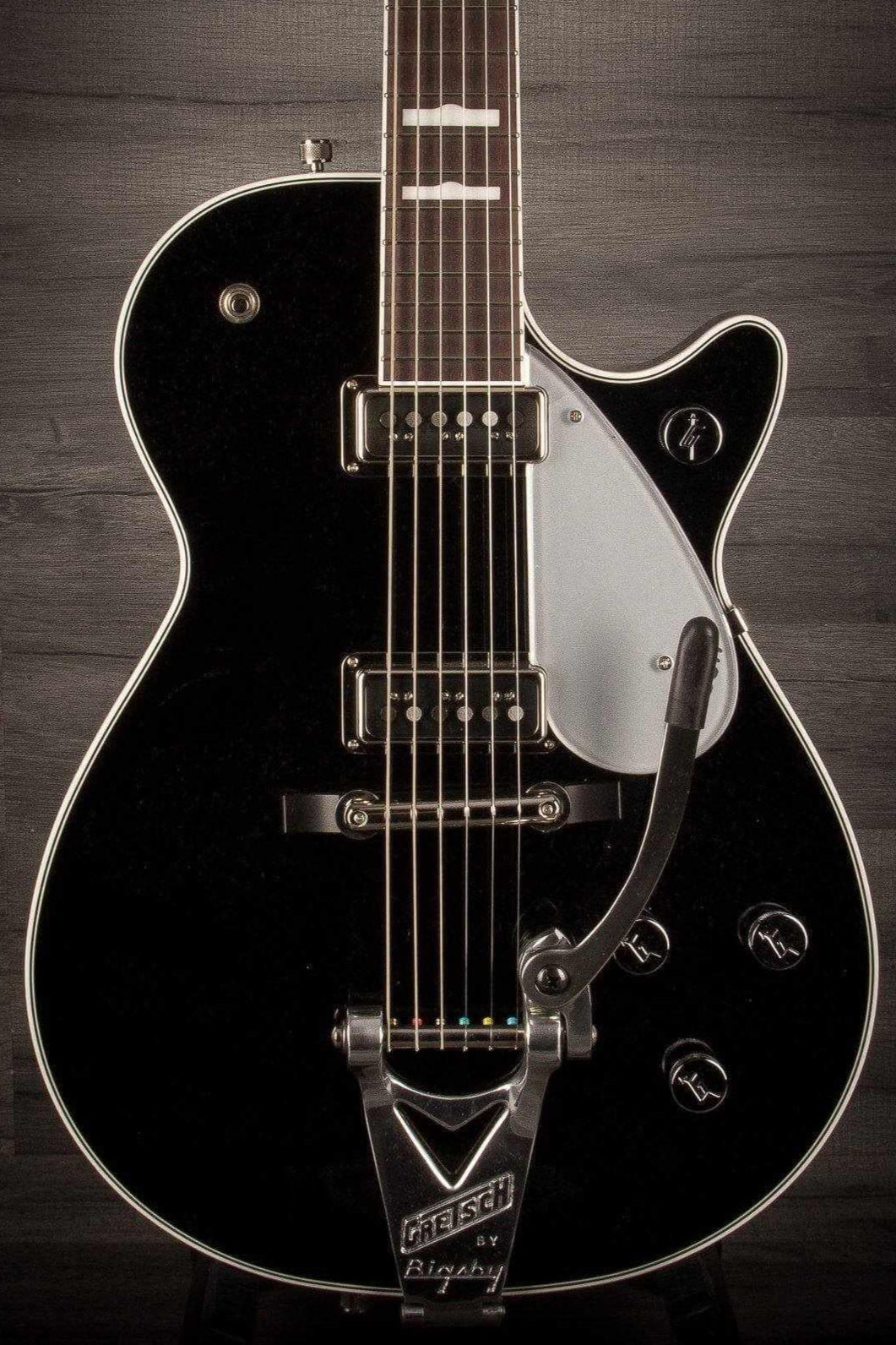Gretsch G6128T-GH Duo Jet Electric Guitar - Black, George Harrison Signature