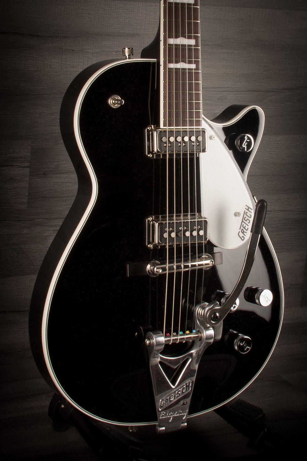 Gretsch G6128T-GH Duo Jet Electric Guitar - Black, George Harrison Signature