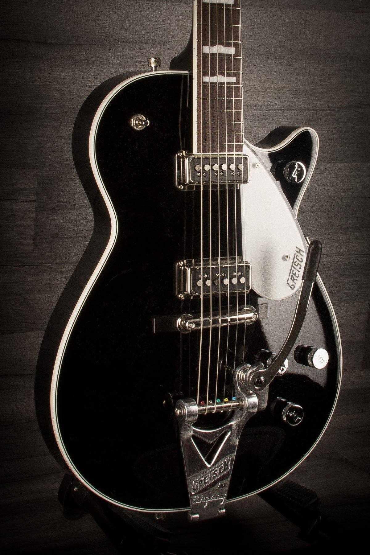 Gretsch G6128T-GH Duo Jet Electric Guitar - Black, George Harrison Signature