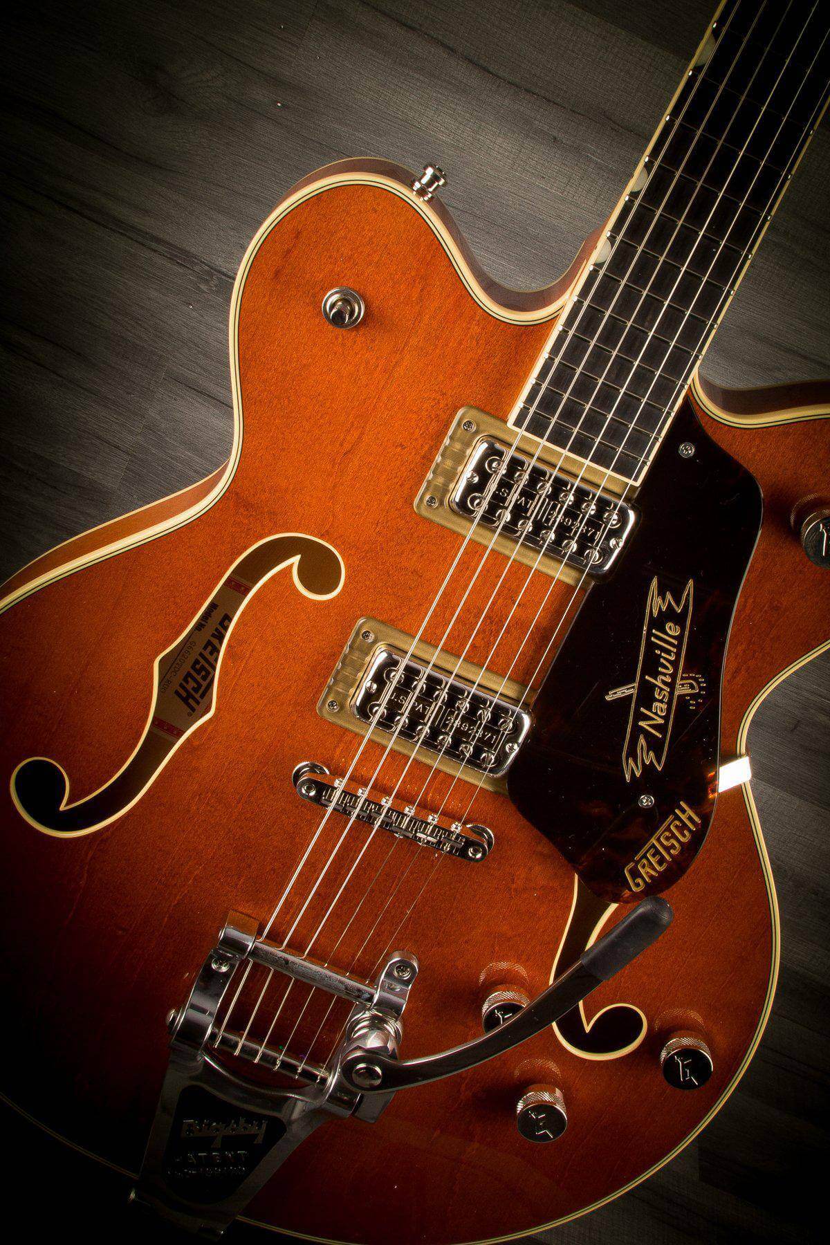 Gretsch G6620T Players Edition Nashville Center Block, Roundup Orange - MusicStreet