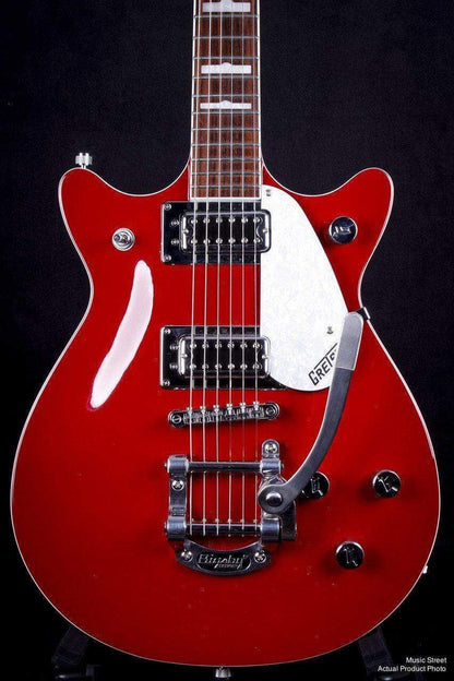 USED - Gretsch Electromatic G5441T Double Jet Guitar With Bigsby Tremolo, Firebird Red