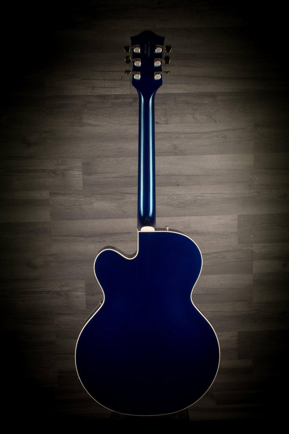 USED - Gretsch G6118T Players Edition Anniversary Iridium Silver & Azure Metallic