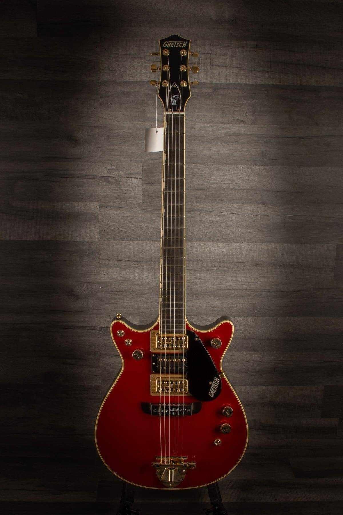 Gretsch G6131G-MY-RB Limited Malcolm Young Signature Jet - Vintage Firebird Red