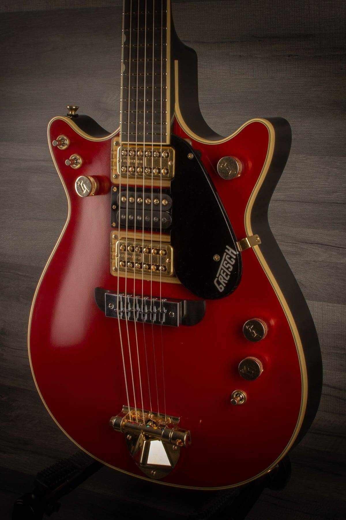 Gretsch G6131G-MY-RB Limited Malcolm Young Signature Jet - Vintage Firebird Red