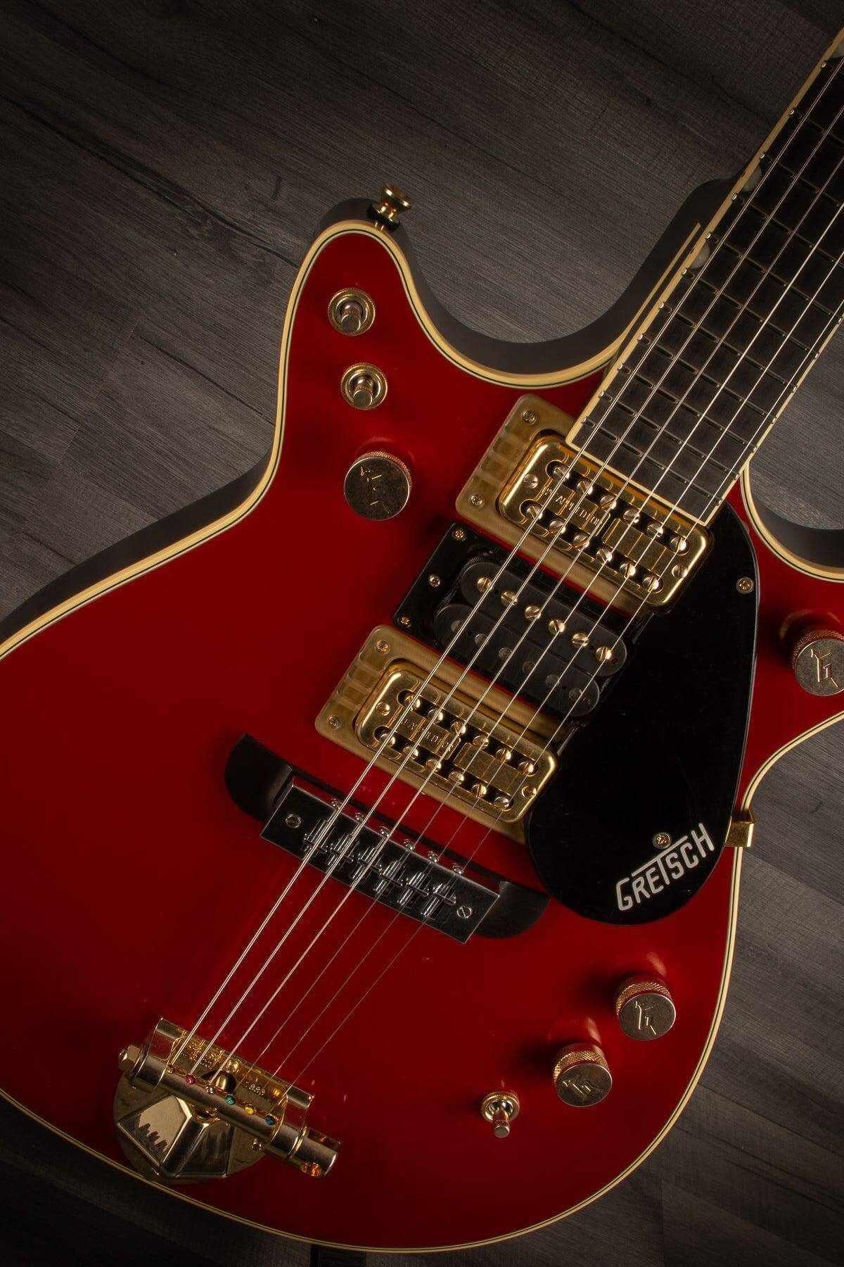 Gretsch G6131G-MY-RB Limited Malcolm Young Signature Jet - Vintage Firebird Red