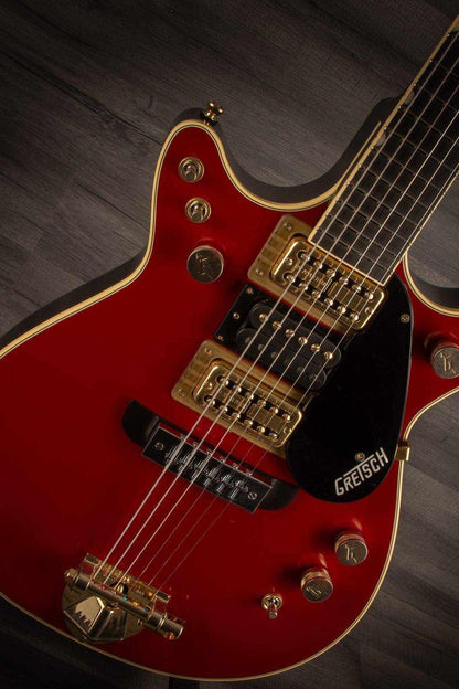 Gretsch G6131G-MY-RB Limited Malcolm Young Signature Jet - Vintage Firebird Red