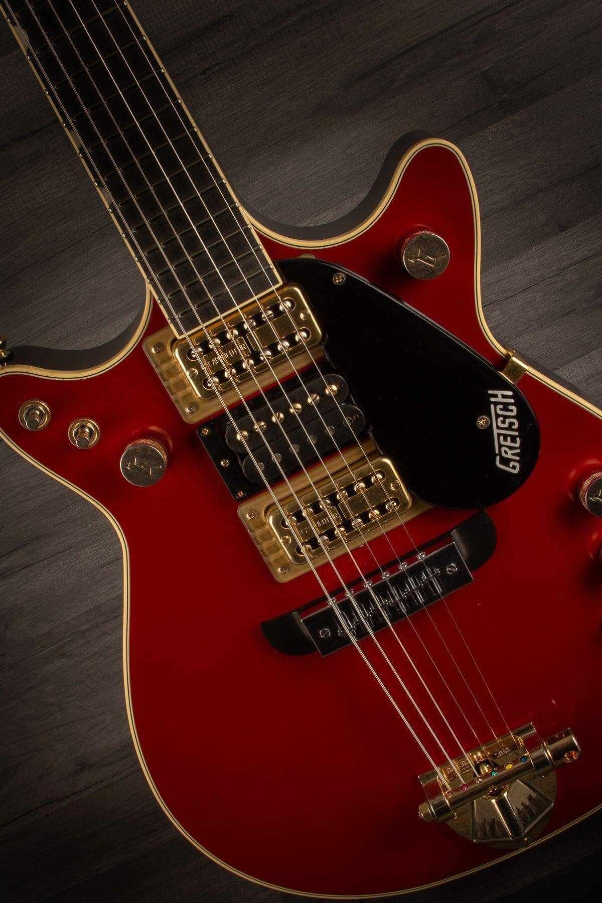 Gretsch G6131G-MY-RB Limited Malcolm Young Signature Jet - Vintage Firebird Red